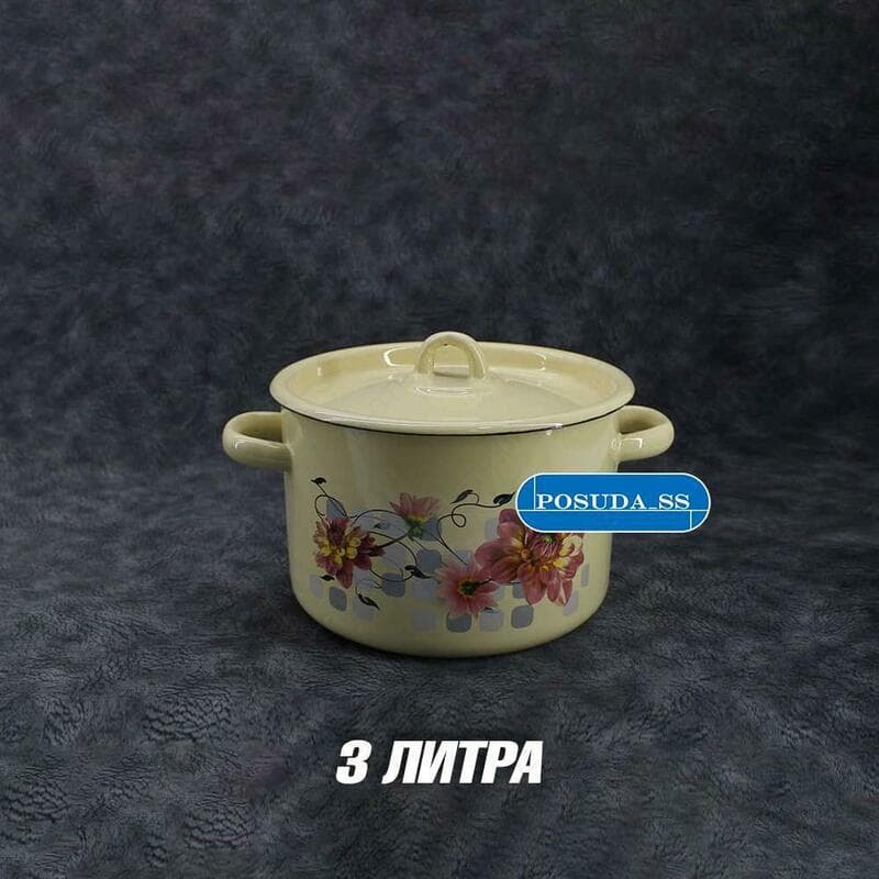 Эмалированные кастрюли — 3