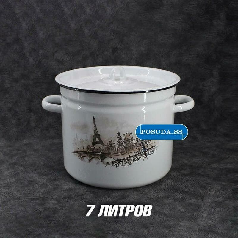 Эмалированные кастрюли — 6