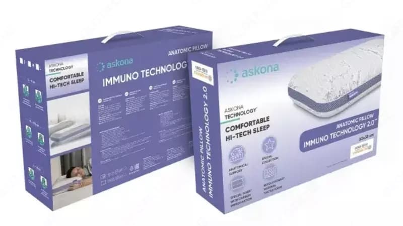 Подушка Immuno Technology 2.0 S 38x60 — 3