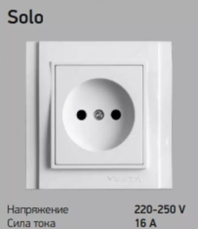 Розетка solo — 1
