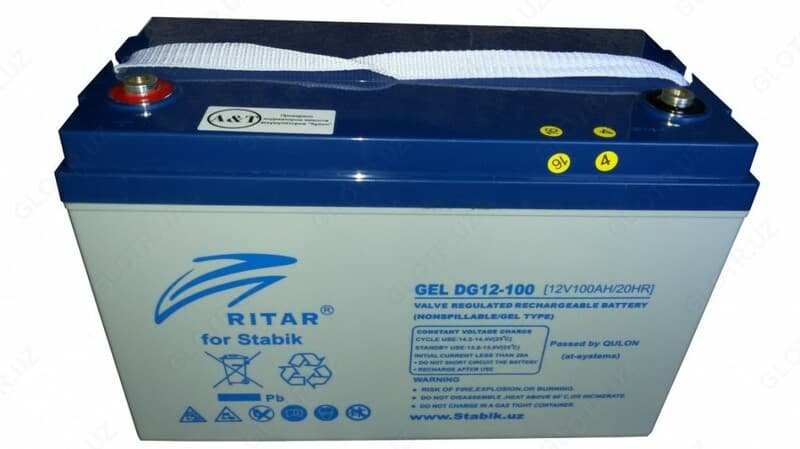 Гелевые Аккумуляторы Ritar «DG 12V 100AH» — 1