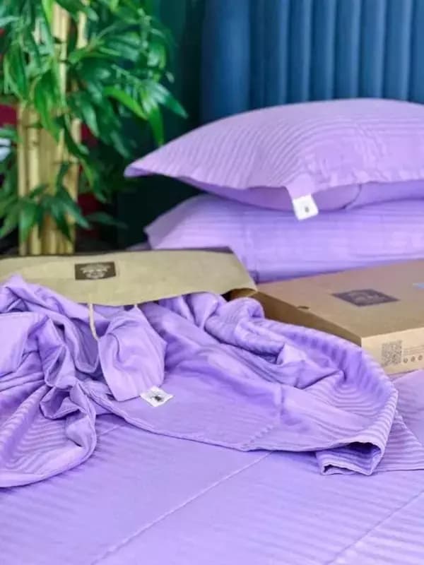 Комплект постельного белья Violet - Мягкость, Стиль и Гармония — 5
