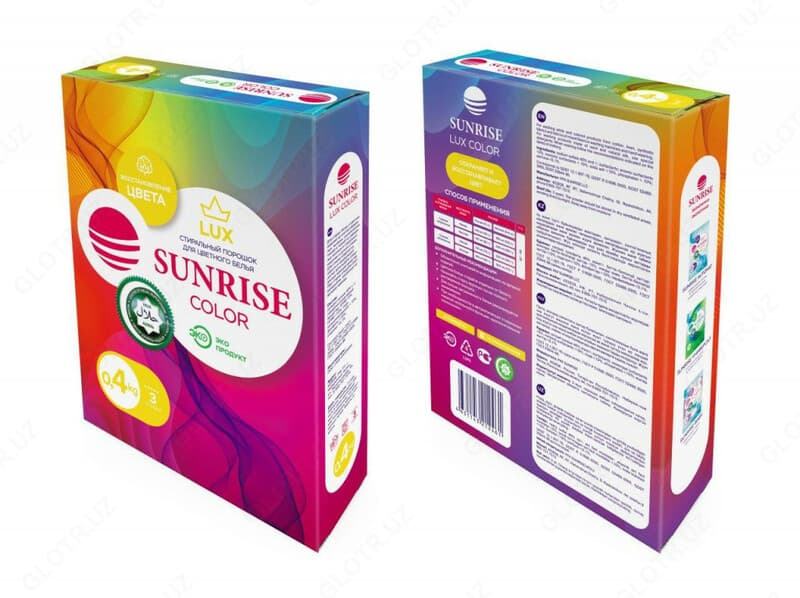 Стиральный порошок Sunrise Color 0.4 кг — 1