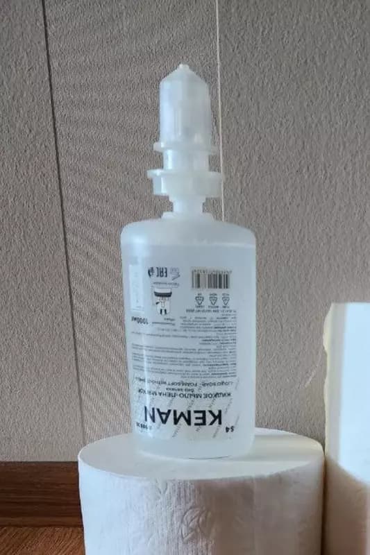 Жидкое мыло для диспенсеров TORK, Картридж с жидким мылом-пеной Keman Liquid Soap 500820, 1000 мл — 2