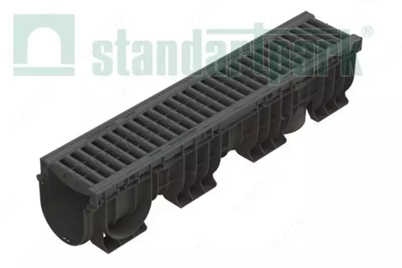 Лоток водоотводный PolyMax Basic ЛВ-15.21.22-ПП c РВ яч. ПП кл.А (к-т) 0824081 — 4