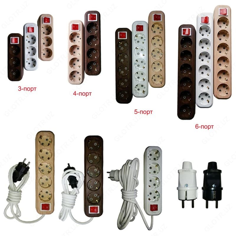 Высококачественный удлинители Sockets-16A/3500W — 1