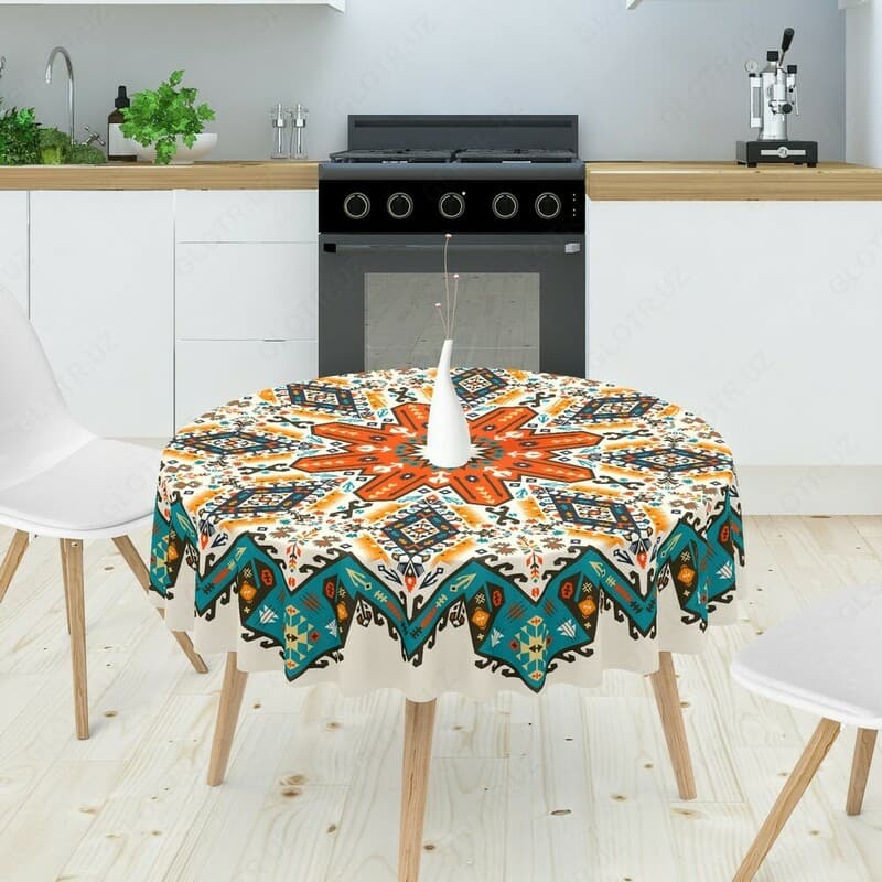 Круглая скатерть для стола Willmoda — 8