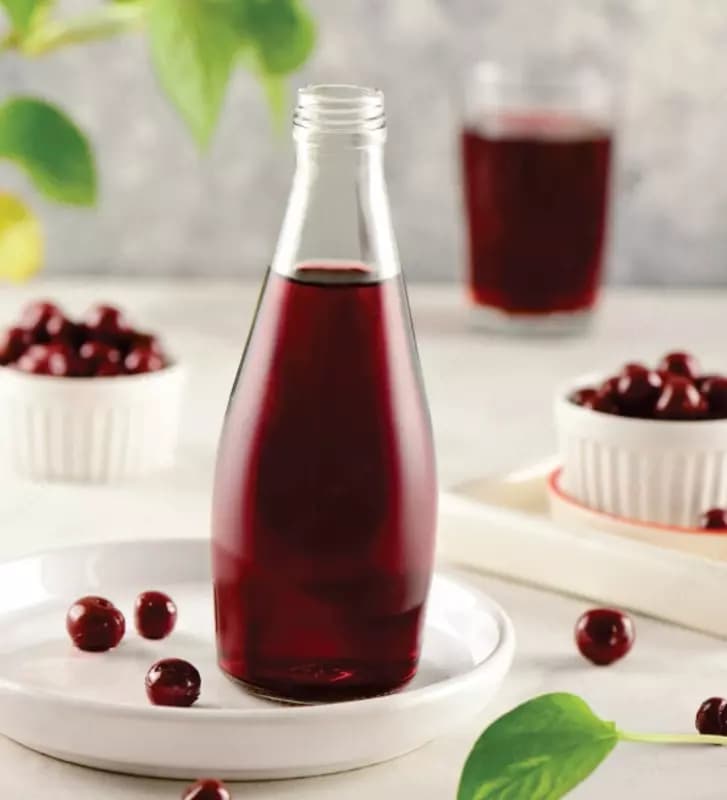 Стеклянная бутылка из Ирана — 1
