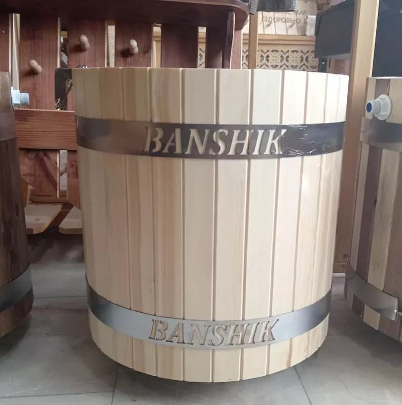 Обливное устройство из никеля для бани. — 2