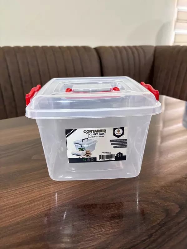 Контейнер 3,0 литра “Square box” (Артикул: ЕХ-0076) — 2