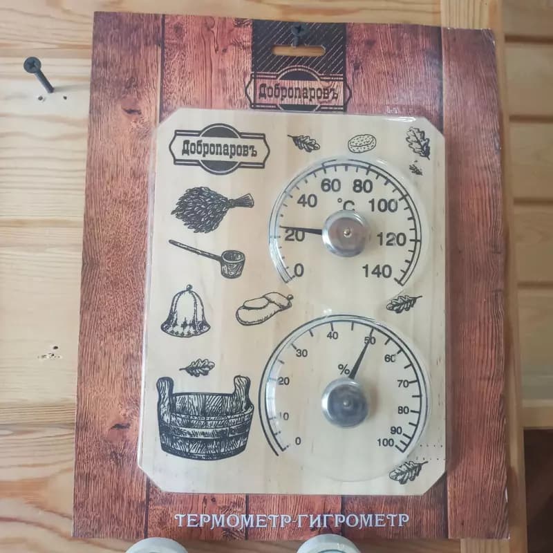 Термометр - гигрометр для бани — 3