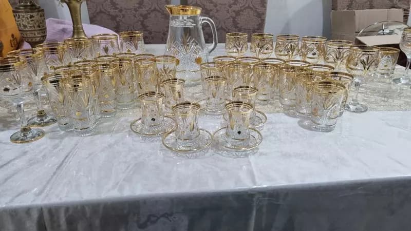 Новый Турецкий сервиз Оригинал 52 предмета. — 1