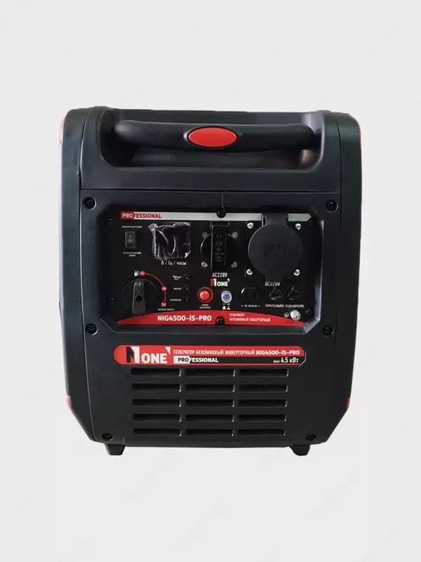Генератор бензиновый инверторный NUMBER ONE NIG4500-iS-PRO PROfessional — 1