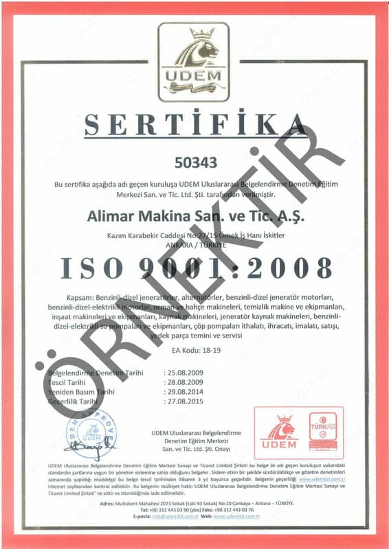 Дизельный генератор 150 кВА Турция — 4