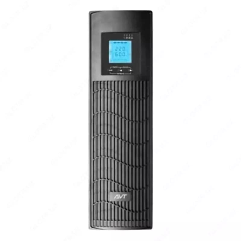 Источник бесперебойного питания AVT2000X-ST-LIS, UPS, 3x12V-9AH, 2xSchuko+ 1x IEC sockets, 2000 VA — 1