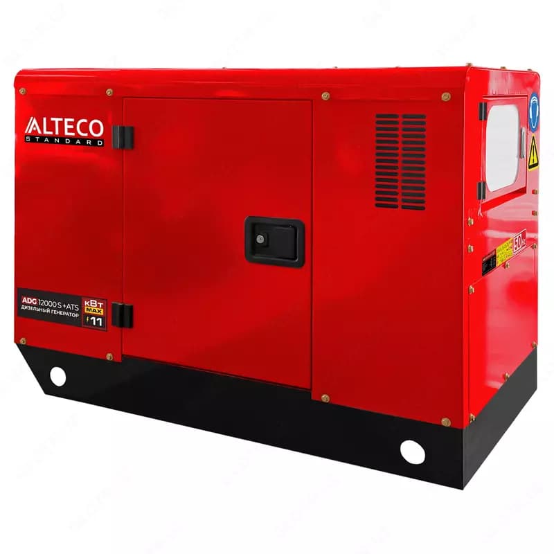 Дизельный генератор ALTECO ADG 12000 S + ATS — 1