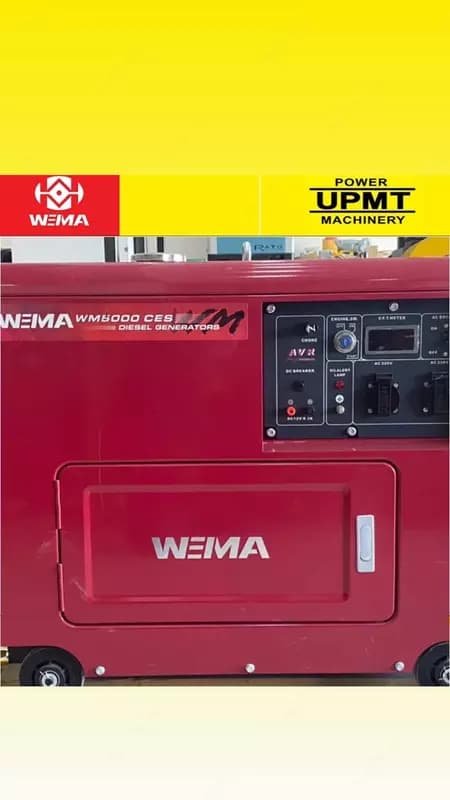 Дизельный генератор WM5000 CE — 2
