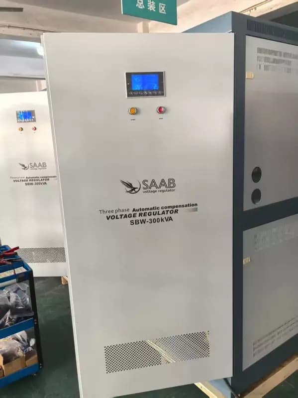 Стабилизаторы напряжения 380V SAAB SBW-300KVa — 2