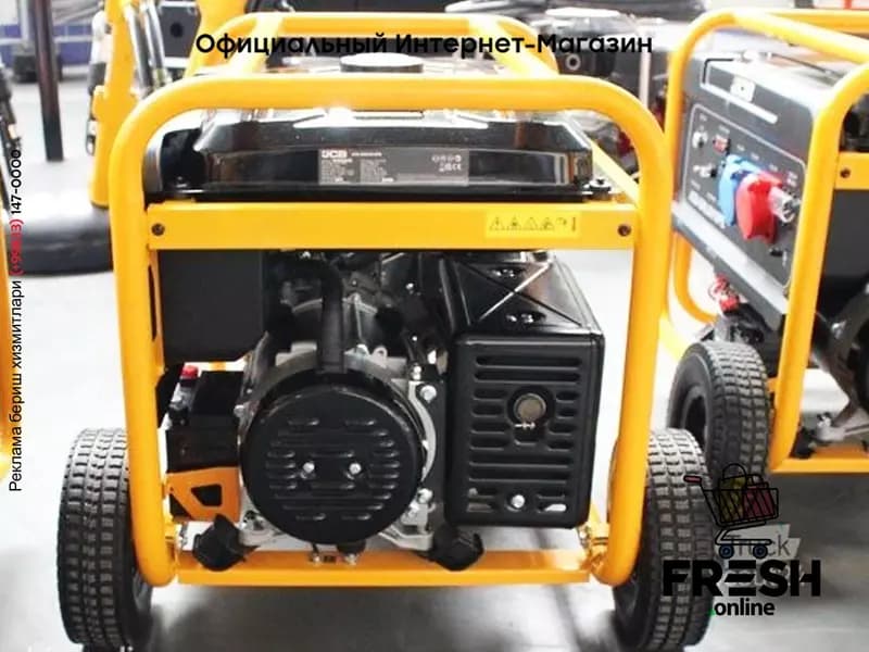 Новый газовый генератор JCB GNL8010PE — 3