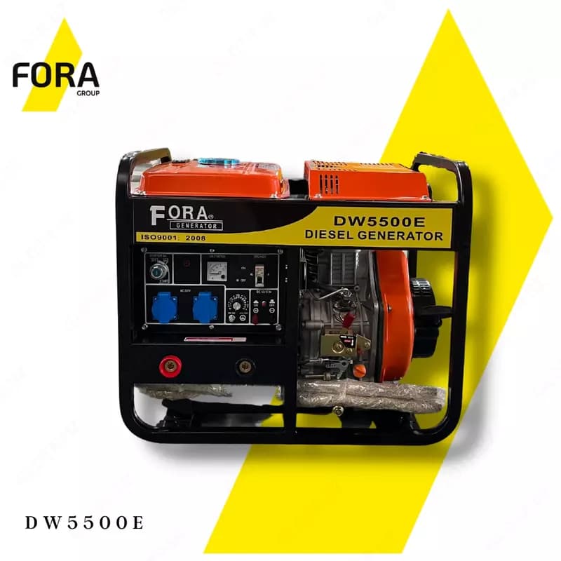Дизельный генератор FORA DW5500 E 5Kw — 1