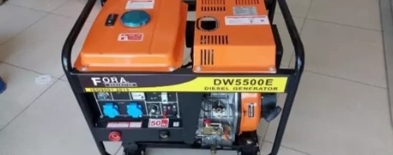 Дизельный генератор FORA DW5500 E 5Kw — 4