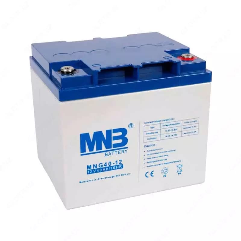 Аккумуляторная батарея для солнечных панелей и ИБП ”MNB” MNG40-12, 40Ah, 12V — 1