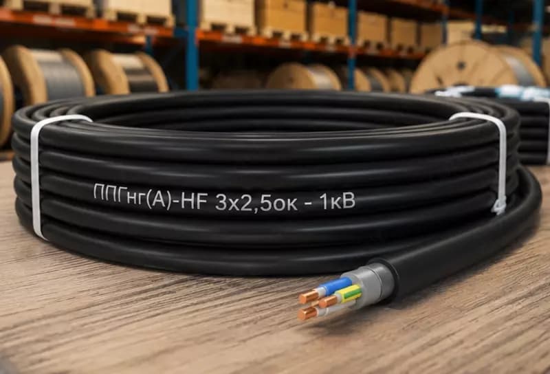 Кабель ППГнг(А)-HF 3х2,5ок - 1кВ — 4