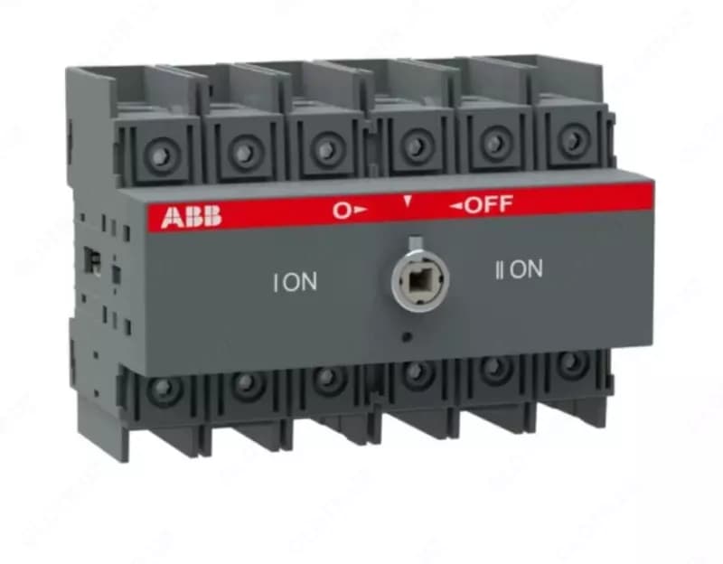 Рубильник реверсивный ABB OT100F3C 100А (80А AC23) 1SCA105008R1001 — 1