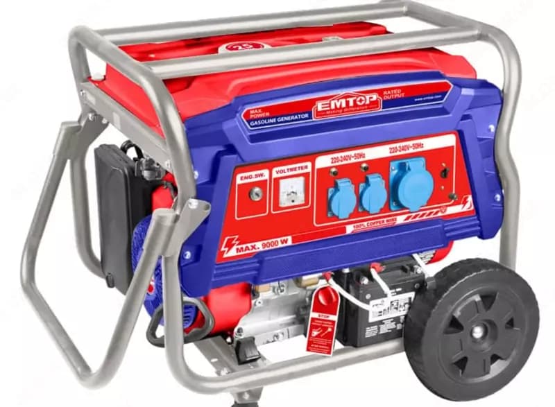 Бензиновый генератор ”Emtop” EGGRD9011, 9000W — 1