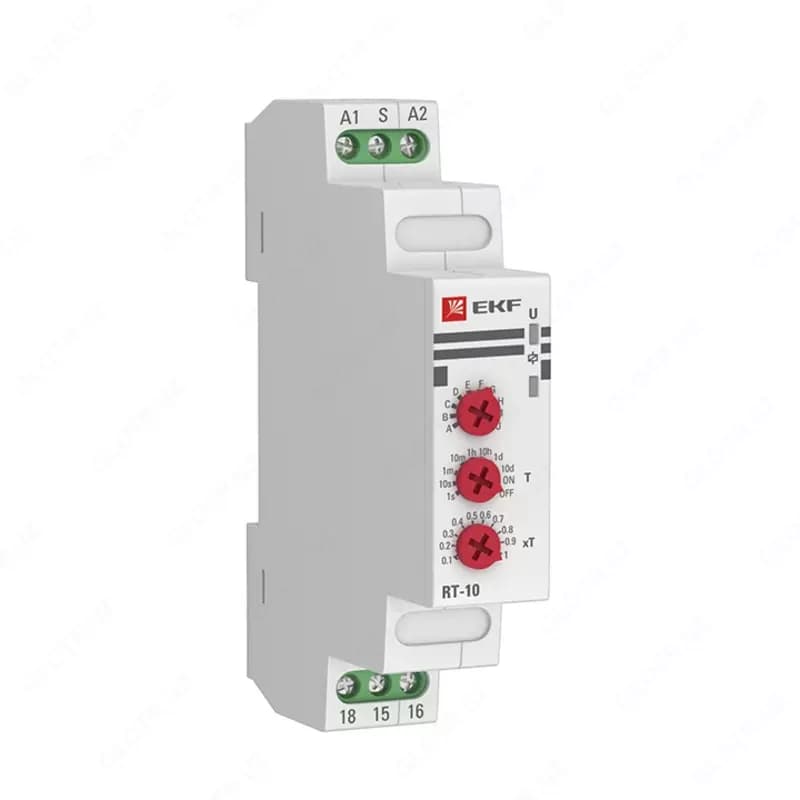 Реле времени (10 устанавл. функц.) RT-10 12-240В EKF PROxima — 1