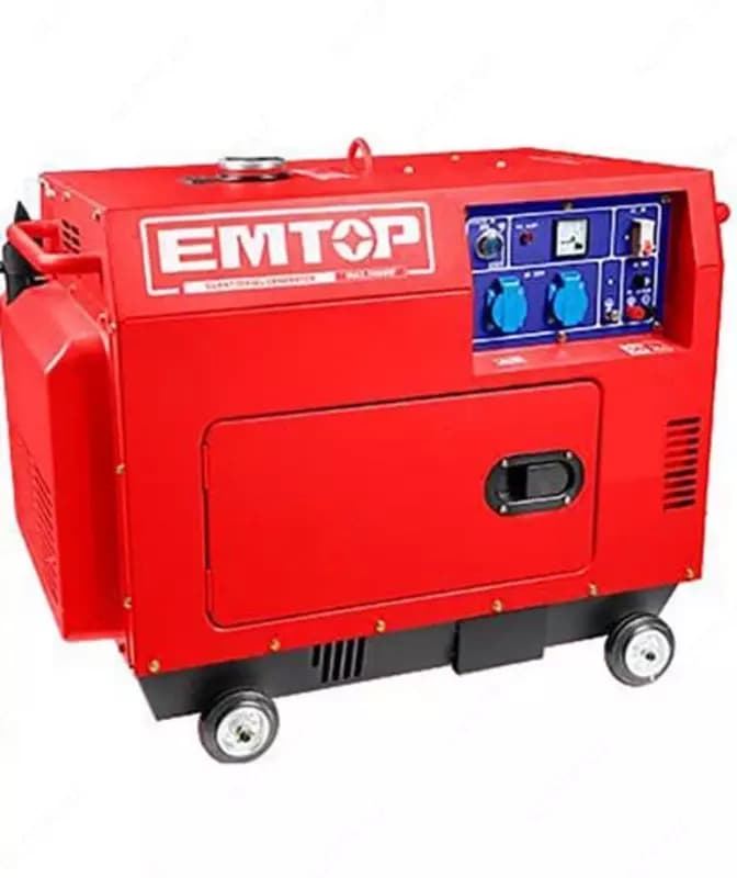 Дизельный генератор (шумоизолированный) ”Emtop” EDGRS511-1, 5000W — 1