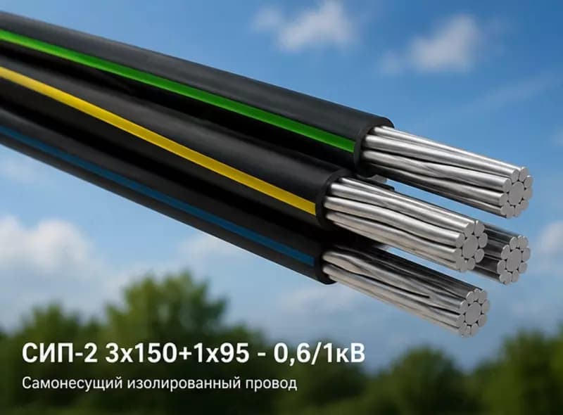 Кабель СИП-2 3х150+1х95 - 0,6/1кВ — 1