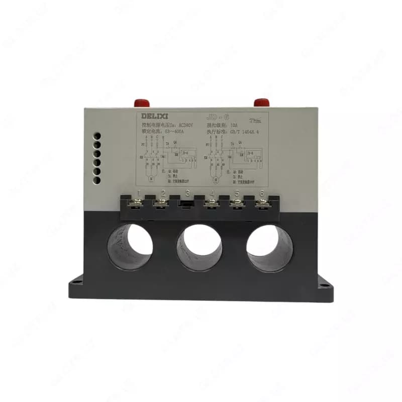 РЕЛЕ КОНТРОЛЯ ФАЗ Delixi JD-3 / JD-5 / JD-6 (1-100A) — 2