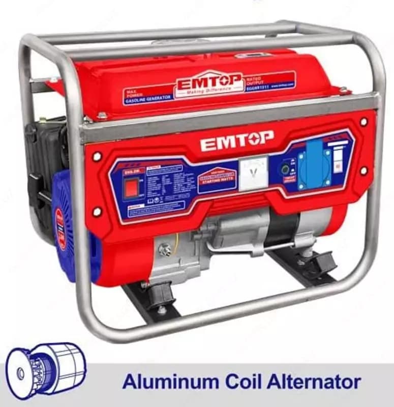 Бензиновый генератор ”Emtop” EGGRR1511, 1200W — 2