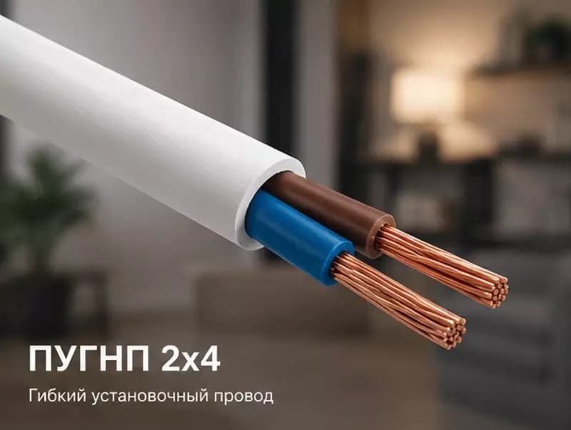 Кабель ПУГНП 2х4 — 1