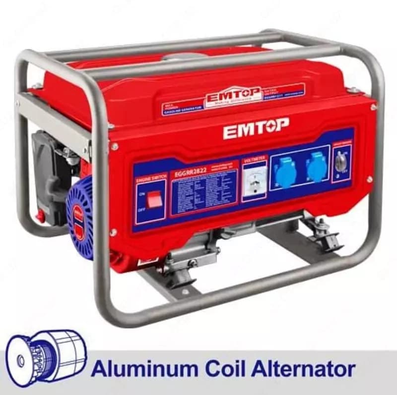 Бензиновый генератор ”Emtop” EGGRR2822, 2800W — 2