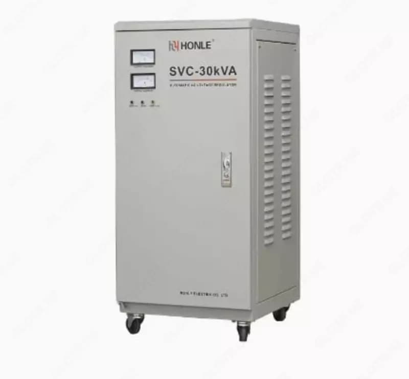 Стабилизатор напряжения (латорный) ”HONLE GROUP” SVC, 30 kwt однофазный, напольный — 1