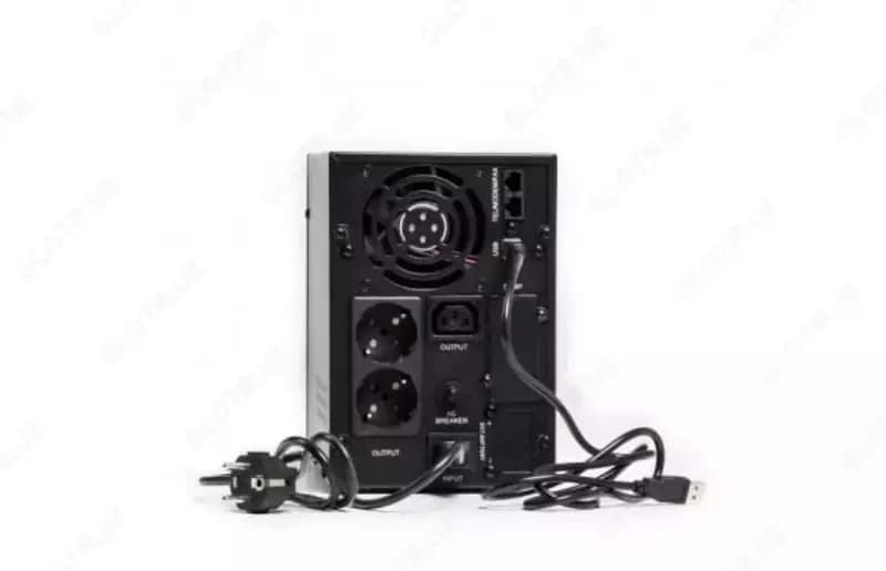 Источник бесперебойного питания EA610H, 1kVA UPS, 1000VA, Line-interactive SINUS, without battery, DC 48V (4x12V), 2xEU socket, Мощность 800... — 3