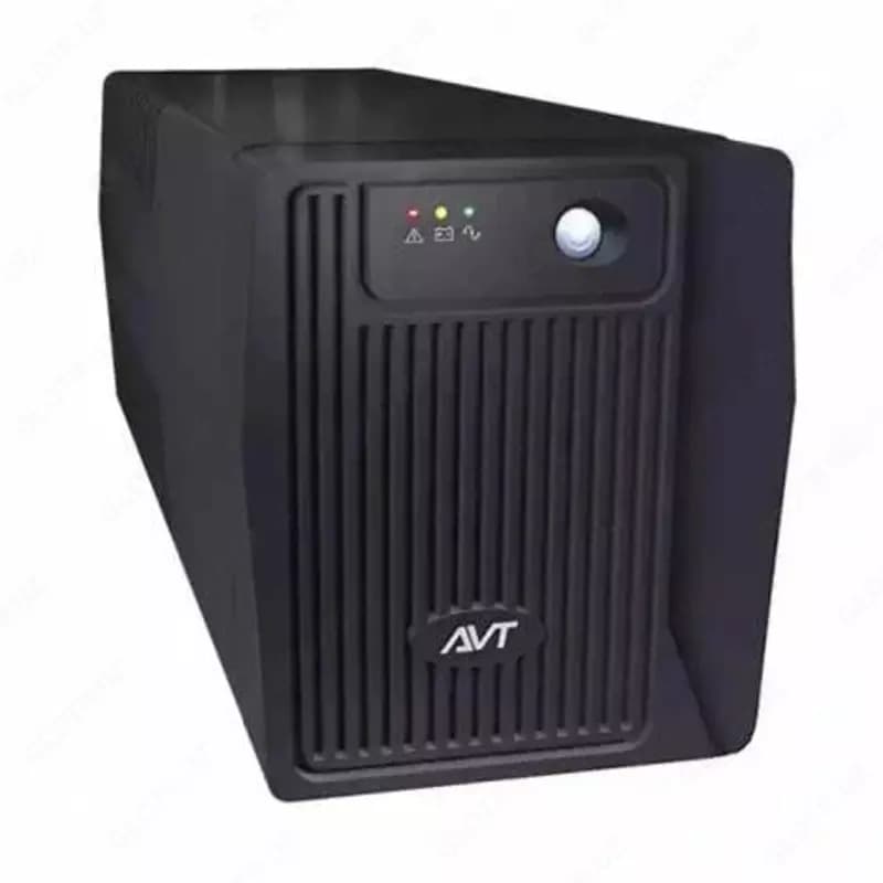 Источник бесперебойного питания AVT1000Z-LI, UPS I, 850 VA 3 Schuko sockets, battery 2x12V-7AH — 1