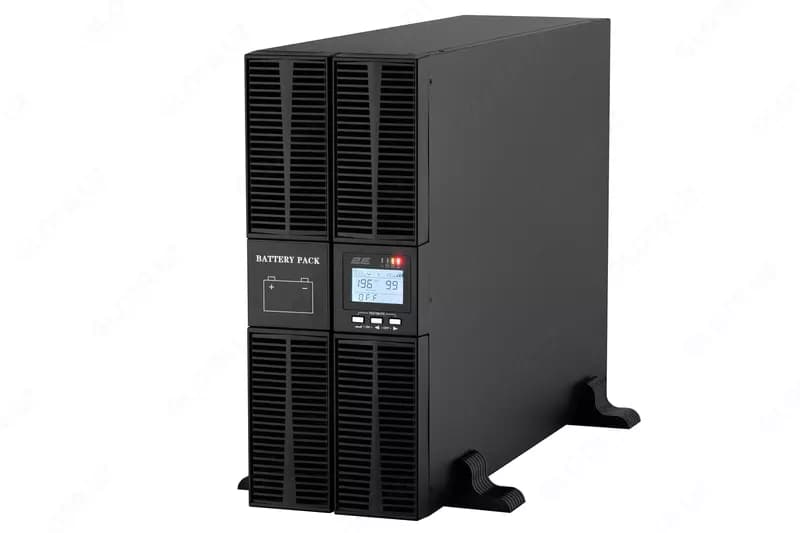 Источник бесперебойного питания 2E SD6000RT, 6kVA/6kW, RT4U, LCD, USB, Terminal in&out 2E-SD6000RT — 2
