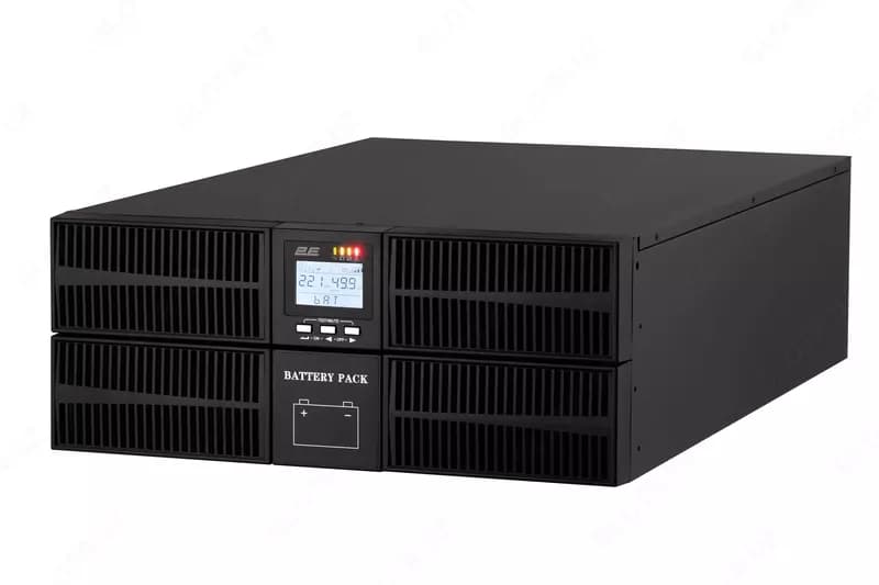 Источник бесперебойного питания 2E SD6000RT, 6kVA/6kW, RT4U, LCD, USB, Terminal in&out 2E-SD6000RT — 3