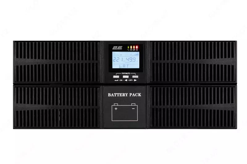 Источник бесперебойного питания 2E SD6000RT, 6kVA/6kW, RT4U, LCD, USB, Terminal in&out 2E-SD6000RT — 4