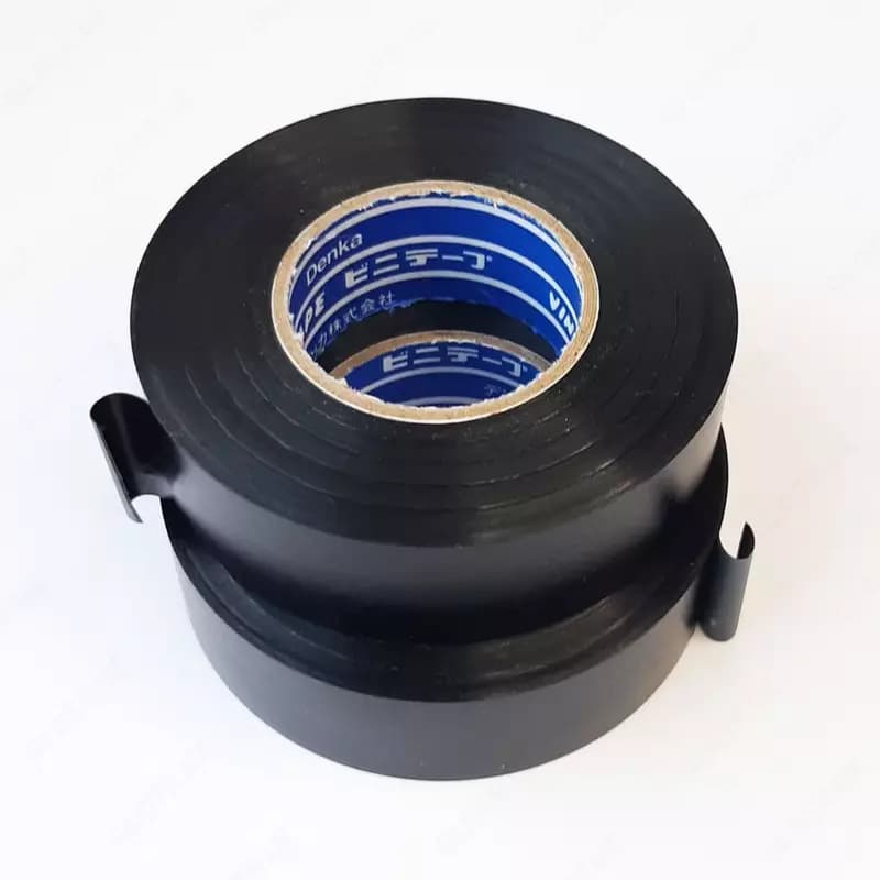 Изоляционная лента (односторонняя) "UPOWER" Denka VINI-TAPE, ПВХ, 25 кВ, 10 м х19 мм х 0.2 мм (Ассортимент) — 2