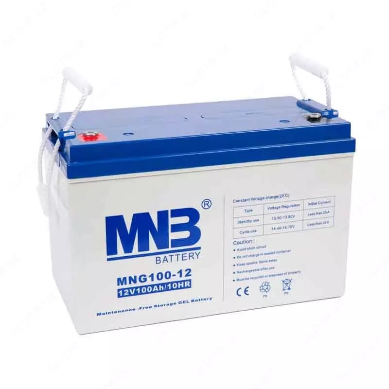 Аккумуляторная батарея для солнечных панелей и ИБП ”MNB” MNG100-12, 100Ah, 12V — 1