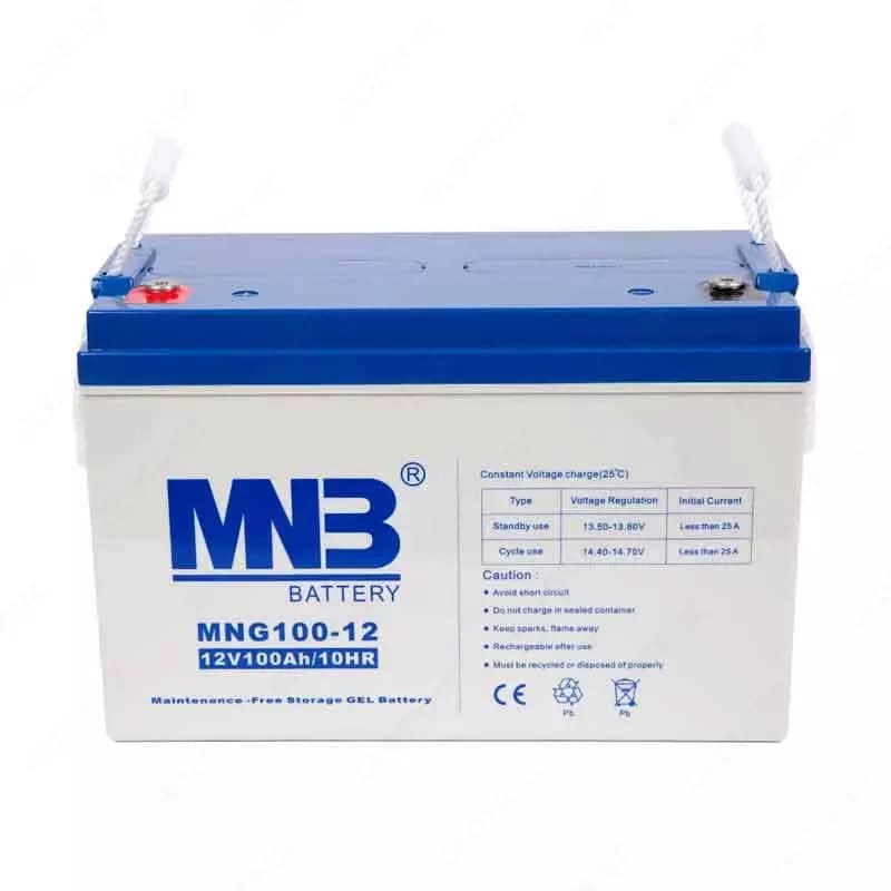 Аккумуляторная батарея для солнечных панелей и ИБП ”MNB” MNG100-12, 100Ah, 12V — 2