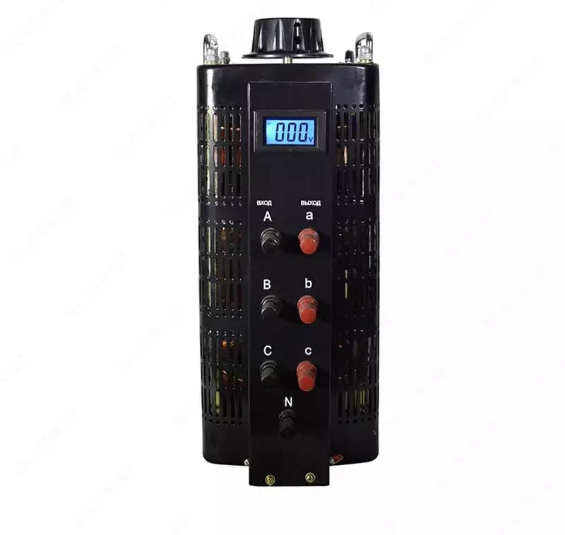 SUNTEK 6000ВА автотрансформатор ЛАТР трехфазный 0-430 Вольт (8А) — 1
