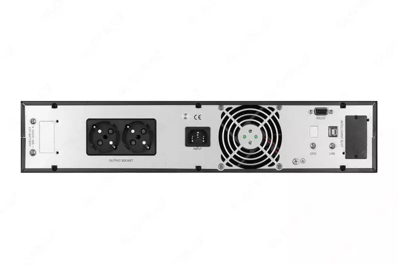 Источник бесперебойного питания 2E OD2000RT, 2000VA/1800W, RT2U, LCD, USB, 4xSchuko 2E-OD2000RT — 4
