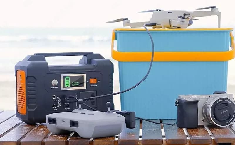 POWER BANK (портативная зарядная электростанция) ”Flashfish” E500, 220V, 500 Ватт — 3