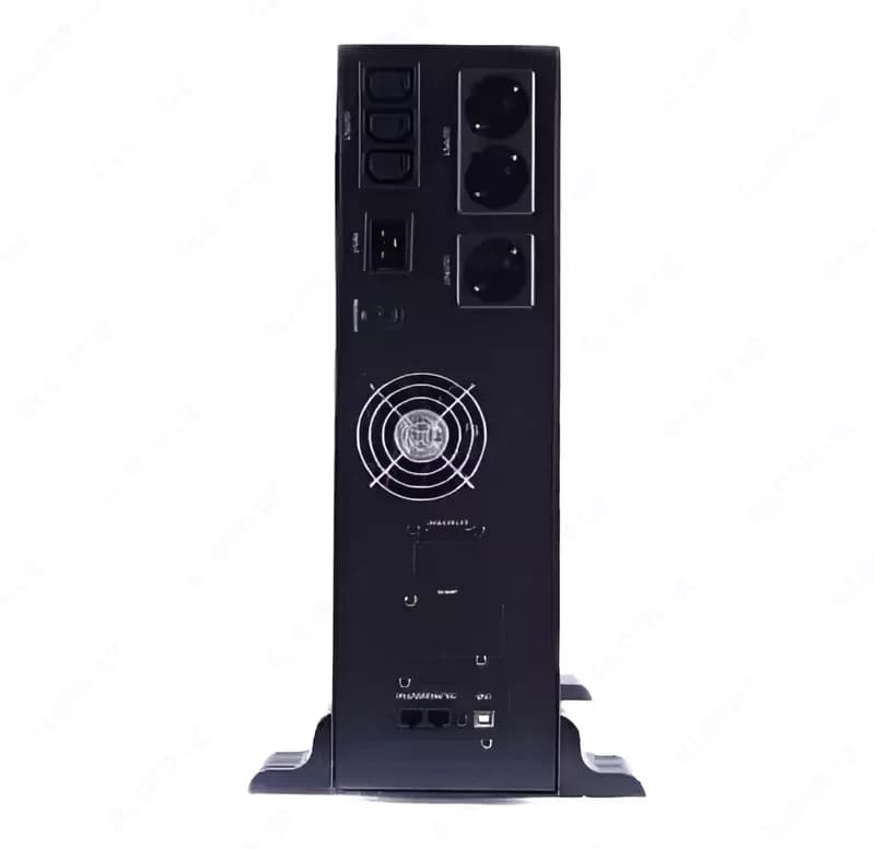 Источник бесперебойного питания KS2000, 2kVA UPS AVT 2000VA | Line-interactive | 2x9AH | 3xEU socket | Мощность 1200ВТ — 2
