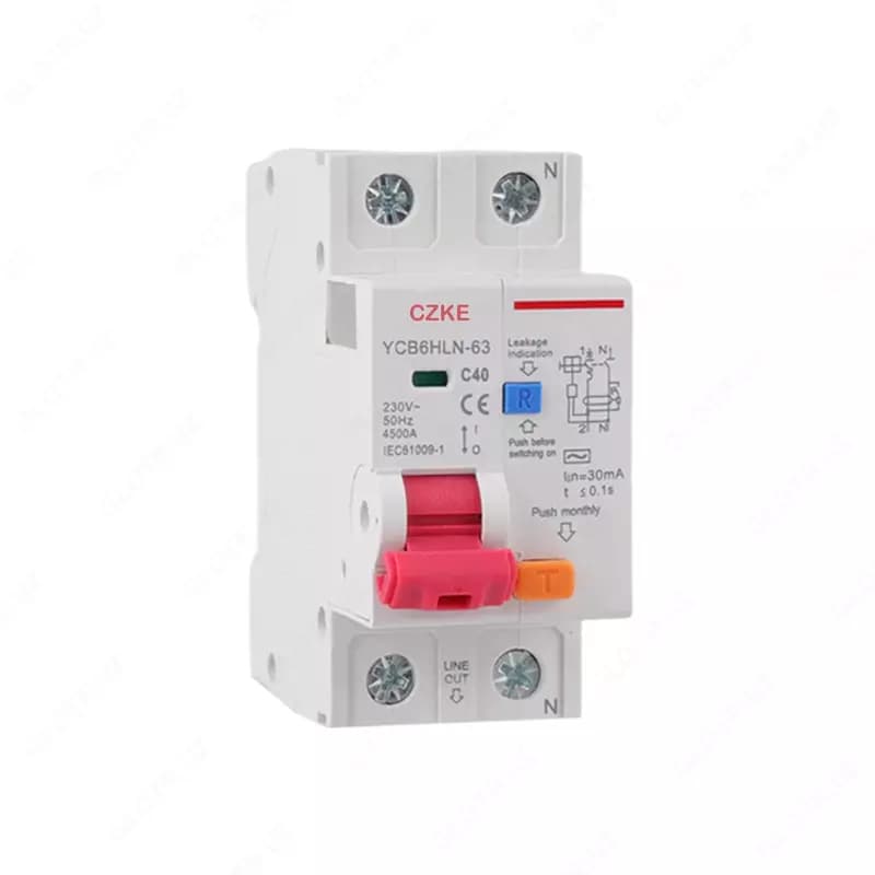 Автоматы дифференциальные YCB6HLE-63 3P+N C40A — 2